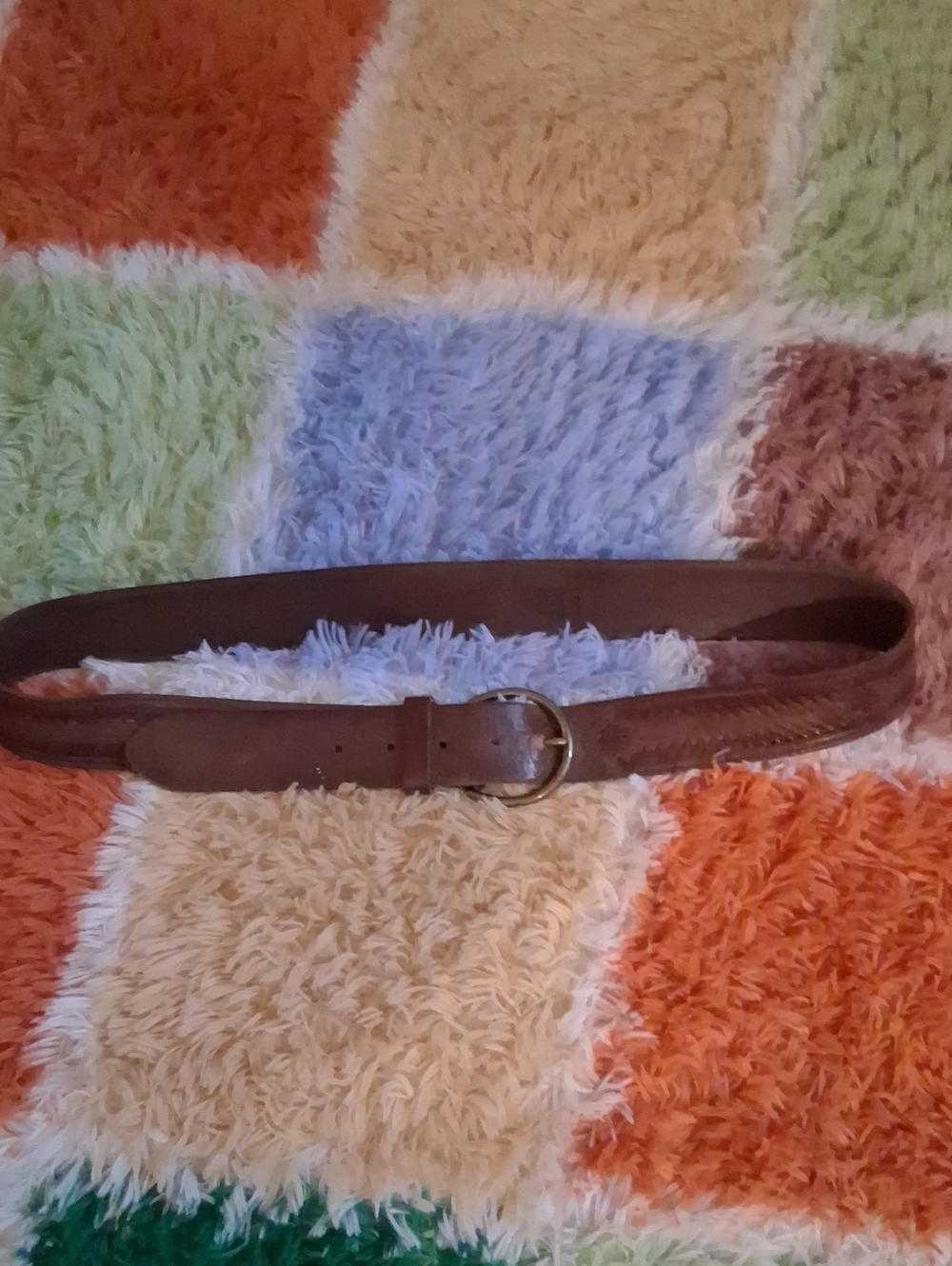 Arizona Jean Co. Brown Leather Belt
